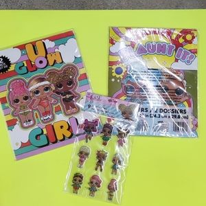 LOL Surprise 4 Folders and Stickers Bundle